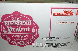 Steinbach Musical Wood Nutcracker 12 Days Xmas Santa S1882 Ltd Edition with Box