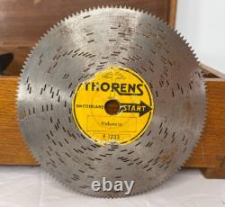 Switzerland Disc Music Box Wood Thorens with 10 Discs Swiss Thorens Working
