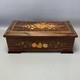 Thorens Wood Music Box With 7 Discs Sorrento And Switzerland
