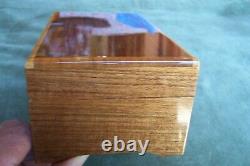 THORENS music box-4 songs-Swiss made- 6.75 x 4 x Approx 3 per. Cond
