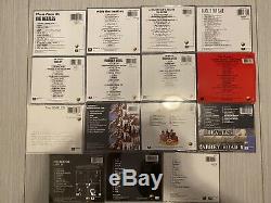 The Beatles 1988 89 Parlophone 16 CD Box Set Collection Wood Roll Up Cabinet