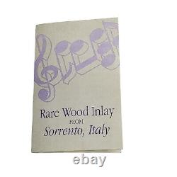 The San Francisco Music Box Co. Rare Wood Inlay Sorrento Italy