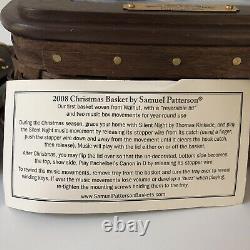 Thomas Kinkade Samuel Patterson Basket Music Box Berlin Fruit Christmas 2008