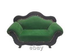 Thomas Pacconi 1900-2000 BJD 18 Doll Victorian Parlor Couch Wood Furniture