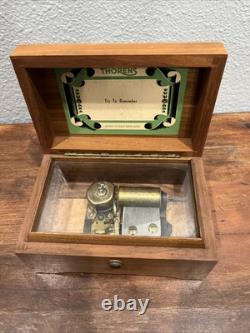 Thorens Music Box Works Try To Remember Beautiful Condition Tested