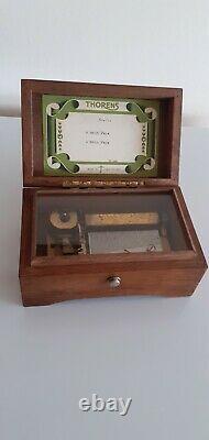 Thorens Of Switzerland Vintage 1940s musical box, in beautiful Wooden box