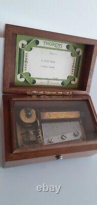 Thorens Of Switzerland Vintage 1940s musical box, in beautiful Wooden box