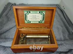 Thorens Wood Music Box William Tell No 32 march