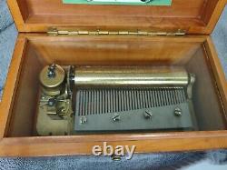 Thorens Wood Music Box William Tell No 32 march