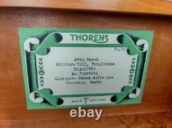 Thorens Wood Music Box William Tell No 32 march
