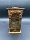 Vtg 1960's Sankyo Japan Music Box Carved Wood Gold Leaf Brass Handles Rare Works
