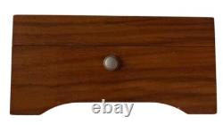 VTG Thorens Cylinder Swiss Music Box (Pre Reuge) 3 Tune Wooden Video On Request