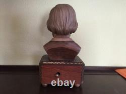 Verdi Bust Music Box Anri Rigoletto 36 Note