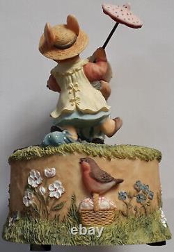 Villeroy & Boch V&b Foxwood Tales Music Box Rabbit+badger / Music Box-rabbit+badger