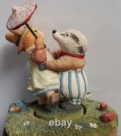 Villeroy & Boch V&b Foxwood Tales Music Box Rabbit+badger / Music Box-rabbit+badger