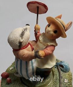 Villeroy & Boch V&b Foxwood Tales Music Box Rabbit+badger / Music Box-rabbit+badger