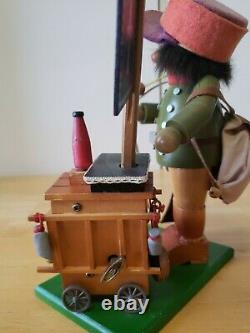 Vintage 1996 Steinbach Confederate Solider music box. Germany. Signed by Steinbach