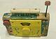 Vintage Fisher Price Wood Tv Radio Music Box The Farmer In The Dell 1960's Rare