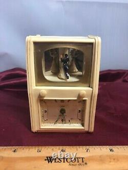 Vintage German Art Deco Dancers Vienna Woods Waltz Clock/Music Box VIDEO