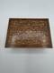 Vintage Italian Wood Inlaid Music Box Un Paio Di Calosce Windup Switzerland Rare