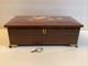 Vintage Italy Inlaid Wood Jewelry Music Box, Swiss Movement. Works
