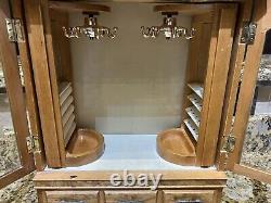 Vintage Jay Import Co. WOOD JEWELRY BOX Dresser Storage Large BEAUTIFUL RARE