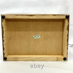 Vintage Miniature Dresser & Mirror Jewelry Box Vanity San Francisco Music