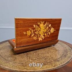 Vintage Musical Jewellery/Trinket Box, Wooden, Unique Gift, Vanity Accessories