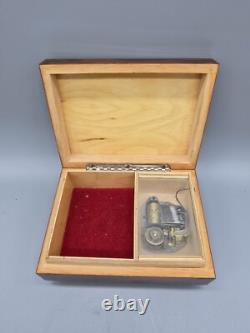 Vintage REUGE FUR ELISE Wood Music Box Jewelry Box