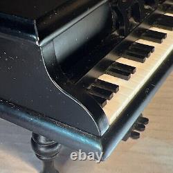 Vintage REUGE Swiss Romance Baby Grand Piano Music Box 18 Note Movement RARE