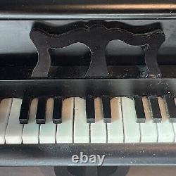 Vintage REUGE Swiss Romance Baby Grand Piano Music Box 18 Note Movement RARE