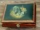 Vintage Reuge Wood Music Box Intarsitalia Made In Italy