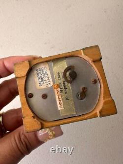 Vintage Rare 1971 Peanuts Linus Van Pelt Anri Thorens Wood Music Box Tested