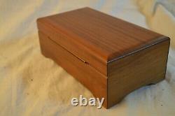 Vintage Reuge 3 Song 72 Note Wood Cylinder Music Box Time For Us Romeo Juliet