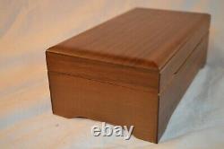 Vintage Reuge 3 Song 72 Note Wood Cylinder Music Box Time For Us Romeo Juliet