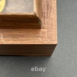 Vintage Reuge Music Box Frederic Chopin Tristesse 36 Note Koa Wood Switzerland