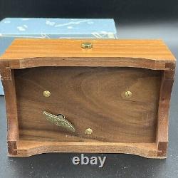 Vintage Reuge Music Box Frederic Chopin Tristesse 36 Note Koa Wood Switzerland