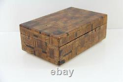 Vintage Reuge Music Box New England Wood Konvalinka Working Beautiful Decor