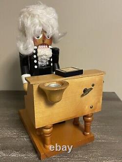 Vintage Steinbach Nutcracker Chopin Piano West Germany Music Box