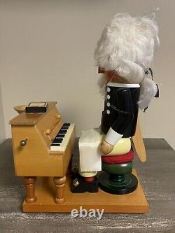 Vintage Steinbach Nutcracker Chopin Piano West Germany Music Box