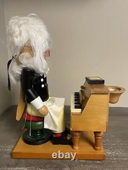 Vintage Steinbach Nutcracker Chopin Piano West Germany Music Box