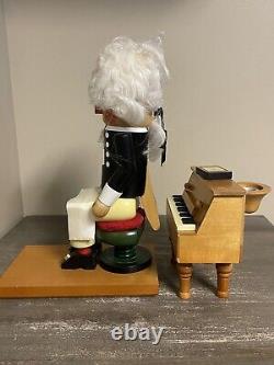 Vintage Steinbach Nutcracker Chopin Piano West Germany Music Box