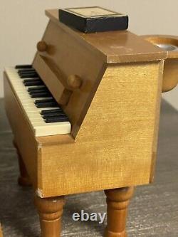 Vintage Steinbach Nutcracker Chopin Piano West Germany Music Box