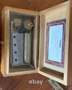 Vintage Swiss Thorens 4/50 4 Tune Musical Box