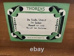 Vintage Thorens 4/50 Song Music Box Made in Switzerland