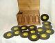 Vintage Thorens Ad-30 Disc Music Box In Walnut Wood Case Plus 14 Discs