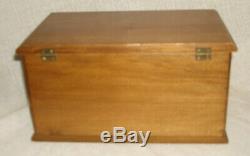 Vintage Thorens AD-30 Disc Music Box in Walnut Wood Case Plus 14 Discs