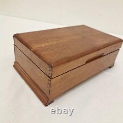 Vintage Thorens Disc Music Box Switzerland! Plays, Rare Swiss Wood Box