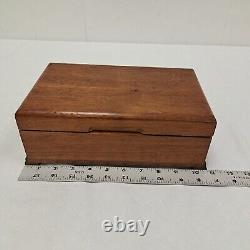 Vintage Thorens Disc Music Box Switzerland! Plays, Rare Swiss Wood Box