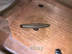 Vintage Thorens Music Box #26 1/2 Made In Switzerland Inlayed Wood Display Box
